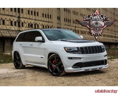 Black Ops Auto Works CFR Edition Hood Carbon Fiber Outer Piece W/ Fiberglass Inner Piece Jeep Grand Cherokee 2011-2021 - 240.0975