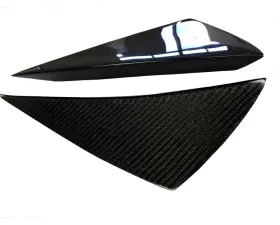 Black Ops Auto Works Front Side Canards Carbon Fiber Dodge Charger Hellcat 2015-2020