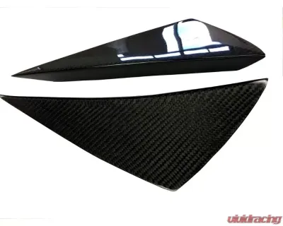 Black Ops Auto Works Front Side Canards Fiberglass Paintable Dodge Charger Hellcat 2015-2020 - 240.0987