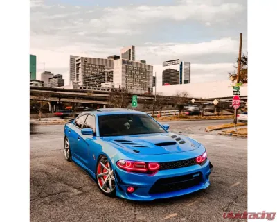 Black Ops Auto Works Carbon Fiber Sniper 3.0 Hood Carbon Fiber Top/ Fiberglass Inner Piece Dodge Charger 2015-2022 - 240.0992