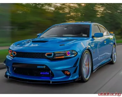Black Ops Auto Works Carbon Fiber Sniper 3.0 Hood Carbon Fiber Top/ Fiberglass Inner Piece Dodge Charger 2015-2022 - 240.0992