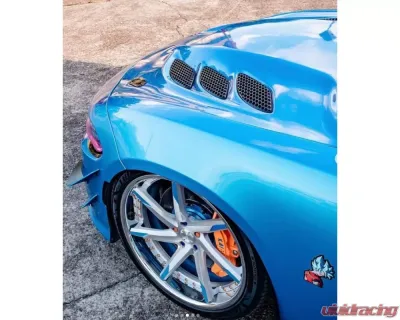 Black Ops Auto Works Carbon Fiber Sniper 3.0 Hood Carbon Fiber Top/ Fiberglass Inner Piece Dodge Charger 2015-2022 - 240.0992