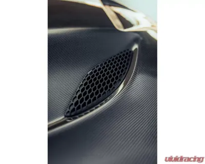 Black Ops Auto Works Carbon Fiber Sniper 3.0 Hood Carbon Fiber Top/ Fiberglass Inner Piece Dodge Charger 2015-2022 - 240.0992