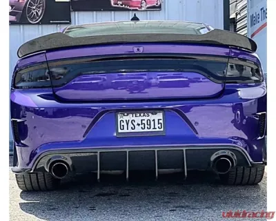 Black Ops Auto Works Rear Diffuser Fiberglass Dodge Charger 2015-2020 - 240.0995