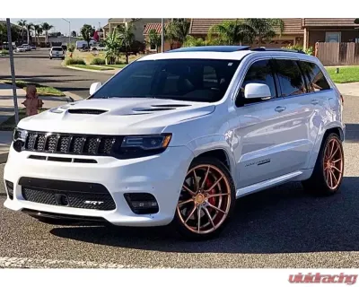 Black Ops Auto Works Sniper Hood Wk2 Carbon Fiber Outer Piece W/ Fiberglass Inner Piece Jeep Grand Cherokee 2011-2021 - 240.0997