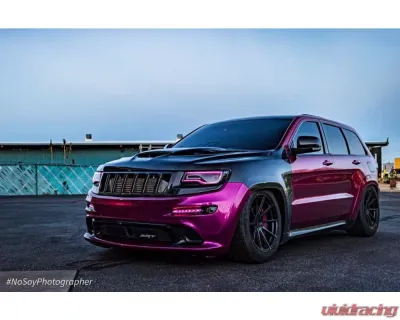 Black Ops Auto Works Sniper Hood Wk2 Carbon Fiber Outer Piece W/ Fiberglass Inner Piece Jeep Grand Cherokee 2011-2021 - 240.0997