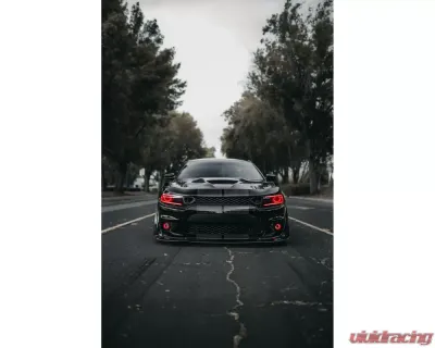 Black Ops Auto Works Lip Splitter Carbon Fiber Dodge Charger 2015-2021 - 240.1008