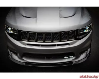 Black Ops Auto Works TrackDemon Front Splitter WK2 Fiberglass Jeep Grand Cherokee 2017-2021 - 240.1012