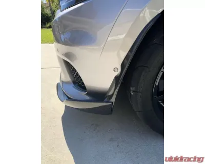 Black Ops Auto Works TrackDemon Front Splitter WK2 Fiberglass Jeep Grand Cherokee 2017-2021 - 240.1012