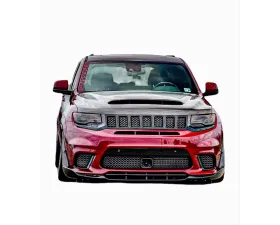Black Ops Auto Works Carbon Fiber Demon Hood WK2 Carbon Fiber Outer Piece W/ Fiberglass Inner Piece Jeep Grand Cherokee 2011-2021