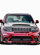 Black Ops Auto Works Carbon Fiber Demon Hood WK2 Carbon Fiber Outer Piece W/ Fiberglass Inner Piece Jeep Grand Cherokee 2011-2021                                     - 240.1018 - Image 3