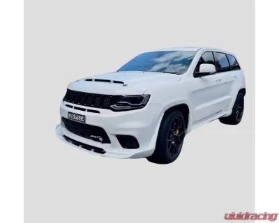 Black Ops Auto Works Carbon Fiber Demon Hood WK2 Carbon Fiber Outer Piece W/ Fiberglass Inner Piece Jeep Grand Cherokee 2011-2021 - 240.1018
