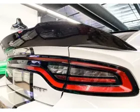 Black Ops Auto Works Ducktail Spoiler Fiberglass (Paintable) Dodge Charger 2015-2021