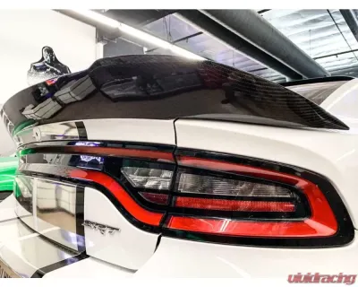 Black Ops Auto Works Ducktail Spoiler Carbon Fiber Dodge Charger 2015-2021 - 240.1025