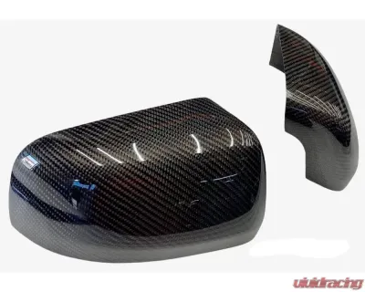 Black Ops Auto Works Carbon Fiber Mirror Caps Wk2 Jeep Grand Cherokee 2012-2022 - 240.1026