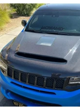 Black Ops Auto Works Demon Window Hood WK2 Fiberglass Jeep Grand Cherokee 2011-2021                                     - 240.1032 - Image 3