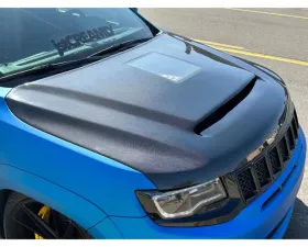 Black Ops Auto Works Demon Window Hood WK2 Full Carbon Fiber Jeep Grand Cherokee 2011-2021