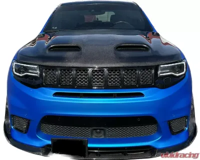 Black Ops Auto Works Redeye Hood Wk2 Carbon Fiber Outer Piece W/ Carbon Fiber Inner Piece Jeep Grand Cherokee 2011-2022 - 240.1041
