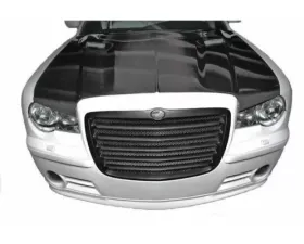 Black Ops Auto Works Hood Challenger Style Carbon Fiber Inner and Outer Chrysler 300 2005-2010
