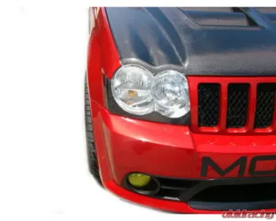 Black Ops Auto Works Turn Signal Covers Carbon Fiber Jeep Grand Cherokee 2005-2007 - 240.0964