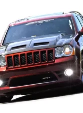 Black Ops Auto Works Paramedic Hood Wk1 Carbon Fiber Outer Piece W/ Carbon Fiber Inner Piece Jeep Grand Cherokee 2005-2010                                     - 240.0966IO - Image 4
