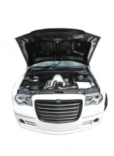 Black Ops Auto Works Hood Challenger Style Carbon Fiber Inner and Outer Chrysler 300 2005-2010                                     - 240.096 - Image 2