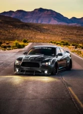 Black Ops Auto Works Sniper 2.0 Hood Fiberglass Dodge Charger 2011-2014                                     - 240.0972FG - Image 4