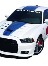 Black Ops Auto Works Sniper 2.0 Hood Carbon Fiber Inner and Outer Dodge Charger 2011-2014                                     - 240.0972IO - Image 2