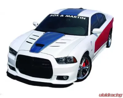 Black Ops Auto Works Sniper 2.0 Hood Carbon Fiber Inner and Outer Dodge Charger 2011-2014 - 240.0972IO