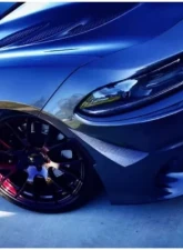 Black Ops Auto Works Front Side Canards Fiberglass Paintable Dodge Charger Hellcat 2015-2020                                     - 240.0987 - Image 2