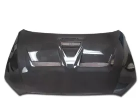 Black Ops Auto Works Carbon Fiber Hood OEM Style Mitsubishi Lancer | Evolution 2008+