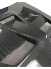 Black Ops Auto Works Carbon Fiber Hood OEM Style Mitsubishi Lancer | Evolution 2008+                                     - 260.0007 - Image 2