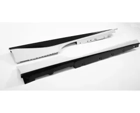 Black Ops Auto Works OEM Side Skirt Replacement Ferrari 488 2016-2019