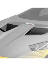 Black Ops Auto Works STO Carbon Fiber Hood Vents Lamborghini Huracan 2022-2023                                     - AP.STO.07 - Image 2