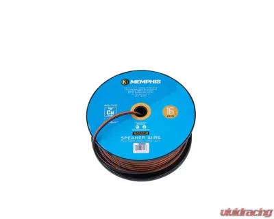 Memphis Audio 1 Ohm Gauge 2 Conductor Speaker Wire 250 Ft. Spool - 16SW250