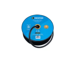 Memphis Audio 8 Gauge Black Wire 250 Ft. Spool