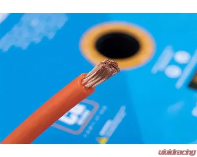 Memphis Audio 8 Gauge Orange Wire 250 Ft. Spool - 8FO250