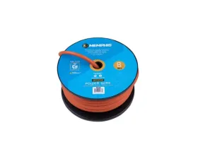 Memphis Audio 8 Gauge Orange Wire 250 Ft. Spool