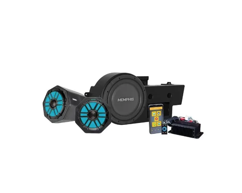 Memphis Audio Core 2 Plus Package Polaris General 2016+ - GENCORE2P