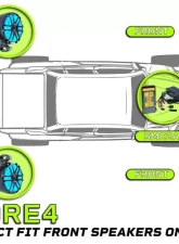 Memphis Audio Core 4 Package Polaris General 2016+                                     - GENCORE4 - Image 5