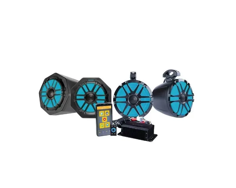 Memphis Audio Core 4 Package Polaris General 2016+ - GENCORE4