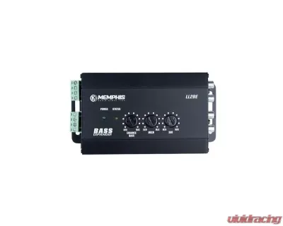 Memphis Audio 2-Channel Line Output Converter with Digital Bass Restoration - LL2BE