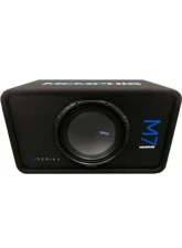 Memphis Audio Single 12" 1 OhmM7 Loaded Enclosure Subwoofer                                     - M7E12S1 - Image 2