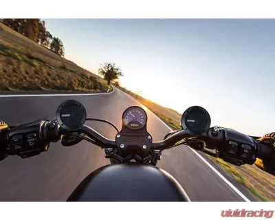 Memphis Audio 2 Black Bar Mount Speaker Kit with Bluetooth - MXABMB2BT