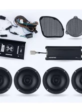 Memphis Audio 4-Speaker Direct Fit OEM Kit with Amplifier | Mount | Harness Harley Davidson Street | Road Glide 2014+                                     - MXAHDPRO4 - Image 15