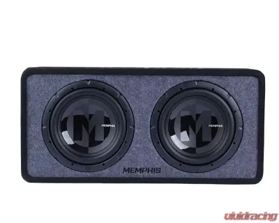 Memphis Audio Dual 12" 1 OhmLoaded Enclosure - PRXE12D1