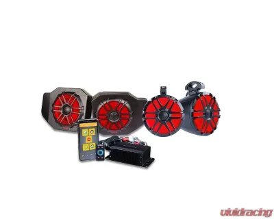 Memphis Audio Core 4 Package Polaris Ranger XP1000 | 1000XP 2018+ - RGR18CORE4