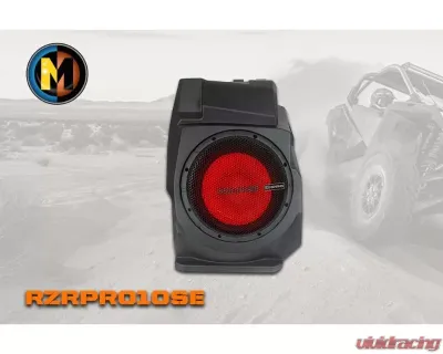 Memphis Audio OEM Powered Subwoofer Polaris RZR PRO 2020+ - RZRPRO10SE