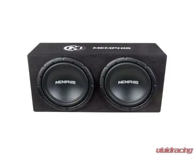 Memphis Audio 12" Dual SR Ported Enclosure Bass Systems with 500w Amplifier - SRXE212VP