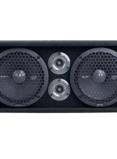 Memphis Audio Dual 10" 2 Way Full Range Loaded Enclosure Subwoofers                                     - SRXPE10D4F - Image 2